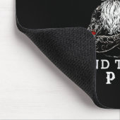 Touch My Beard And Tell Me I'm Pretty Monkey Funny マウスパッド (コーナー)