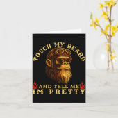 Touch My Beard And Tell Me I'm Pretty Monkey (on B カード (黄色い花)