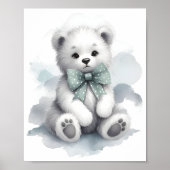 Touch of Color Nursery Forest Animals Bear ポスター (正面)