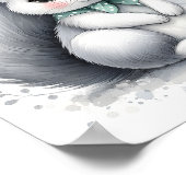 Touch of Color Nursery Forest Animals Squirrel ポスター (角)