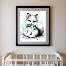 Touch of Color Nursery Forest Animals Wolf