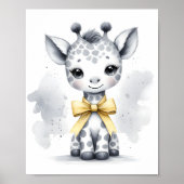 Touch of Color Nursery Jungle Animals Giraffe ポスター (正面)