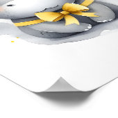 Touch of Color Nursery Jungle Animals Hippo ポスター (角)