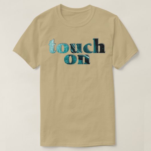 touch tシャツ (デザイン正面)