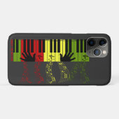 Touch the Rhythm – カラフルピアノ鍵盤ミュージックアート Case-Mate iPhoneケース (裏面(横))