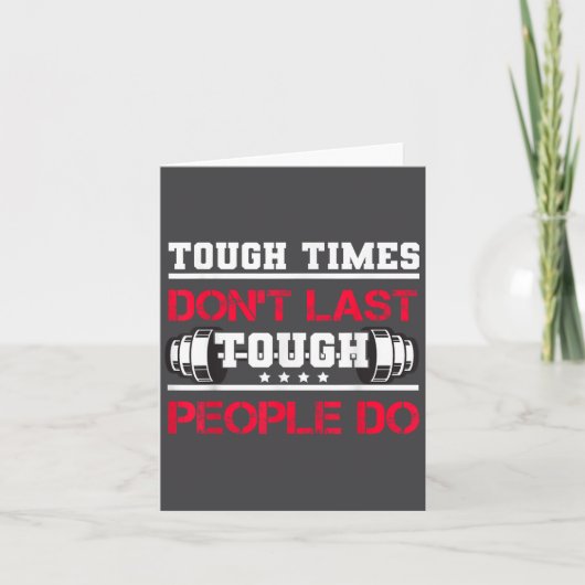 Touch Times Don't Last, Only Tough People Do Bodyb カード (正面)