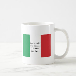 Toucha私のコーヒーI Breakaコーヒー・マグに直面します コーヒーマグカップ