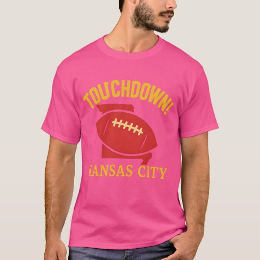 TOUCHDOWN! KANSAS CITY Tシャツ (正面)