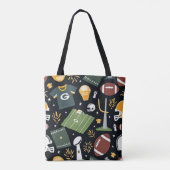 Touchdown Triumph: Ultimate American Football Fan トートバッグ (裏面)