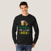 Touchdowns and Beer College Football   Common Tシャツ (正面フル)