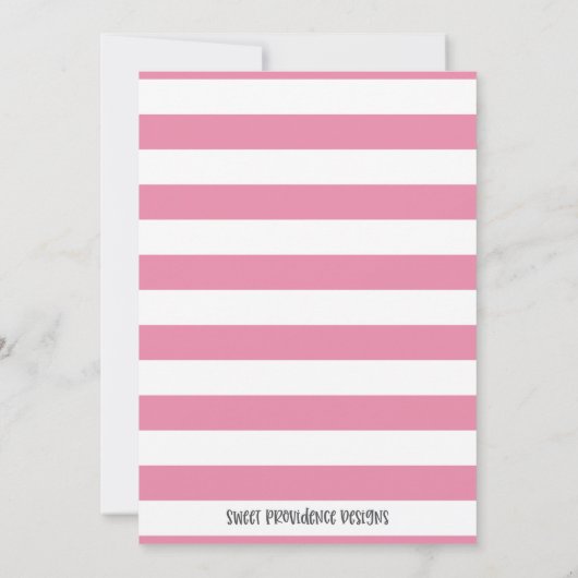 Touchdown's and Tutu's Birthday 招待状 (裏面)