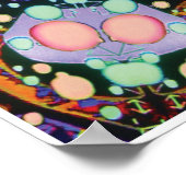 Toucheキネティックコラージュ万華鏡のように千変万化するパターンポスター ポスター (角)