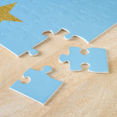 Toucher la lune avec le français ジグソーパズル (側面)