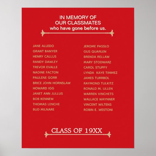 Touching, Class Reunion Memorial Tribute  ポスター (正面)