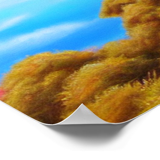 Touching the Clouds Poster ポスター (角)