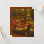 Touchstone and Audrey (by John Collier) カード (正面/裏面インサイチュ)