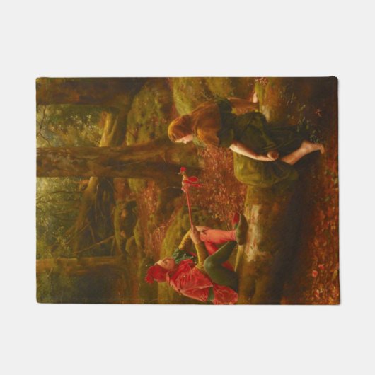 Touchstone and Audrey (In the Forest of Arden) ドアマット (正面)