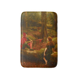 Touchstone and Audrey (In the Forest of Arden) バスマット