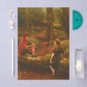 Touchstone and Audrey (In the Forest of Arden) 薄葉紙 (クラフト)