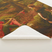 Touchstone and Audrey (Jester Teasing Lady Lover) シェルパブランケット (3/4)