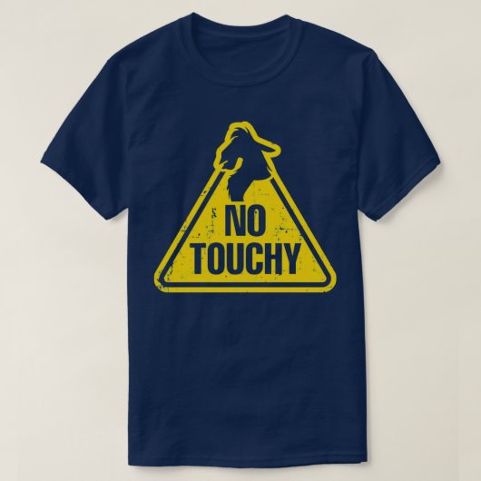 Touchyなし tシャツ (デザイン正面)