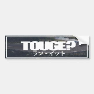 Tougeか。 バンパーステッカー