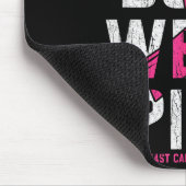 Tough Boys Wear Nk Breast Cancer Awareness Shirts  マウスパッド (コーナー)