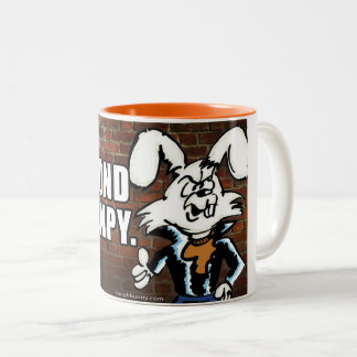 TOUGH BUNNY - GRUMPY coffee mug ツートーンマグカップ
