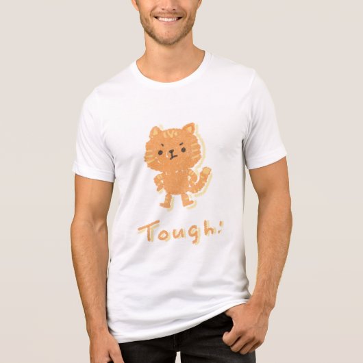 Tough cat トライブレンドＴシャツ (正面)