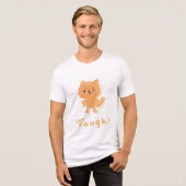 Tough cat トライブレンドＴシャツ (正面全面)