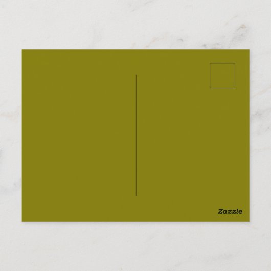 Tough Coconut Samurai Guardian Katana Illustration ポストカード (裏面)