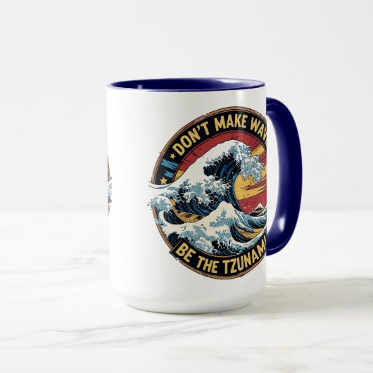 Tough like life マグカップ (正面右)