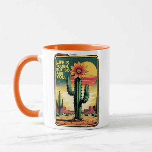 Tough like life マグカップ (左)