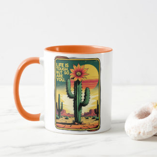 Tough like life マグカップ