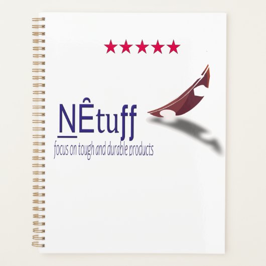 Tough Mind, Strong Plans – Motivational Planner De プランナー手帳 (正面)