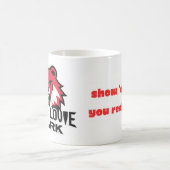 ToughLoveSnark – 本当の姿を見せ感じる コーヒーマグカップ (中央)