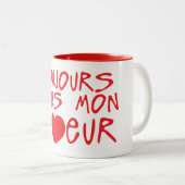 toujours dans mon coeur citation ツートーンマグカップ (正面右)