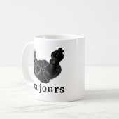 Toujours Mug コーヒーマグカップ (正面左)