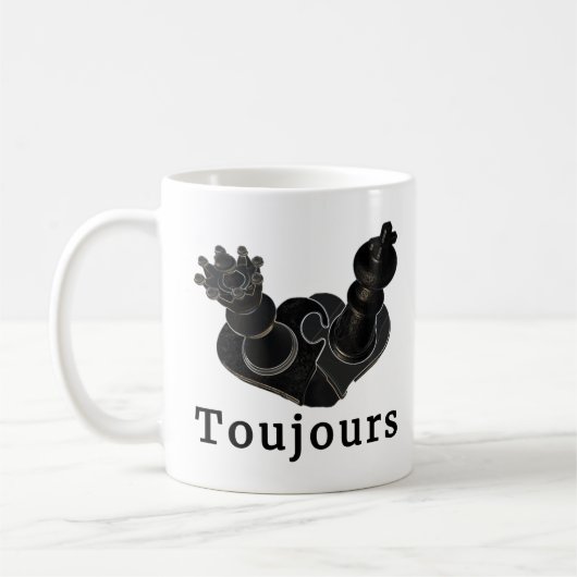 Toujours Mug コーヒーマグカップ (左)