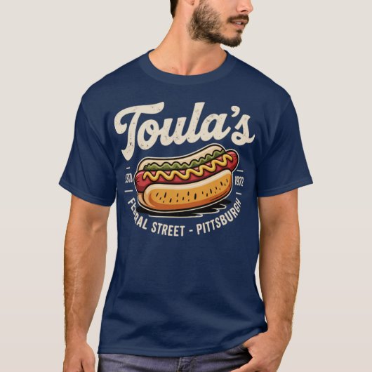 Toula's Hot Dogs - Pittsburgh Tシャツ (正面)
