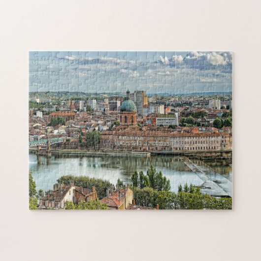 Toulouse Cityscape France Jigsaw Puzzle ジグソーパズル (横)