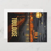 Toulouse de nuit ポストカード (正面/裏面)
