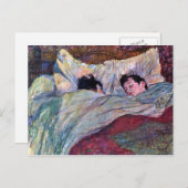 Toulouse-Laurecによるスリープ ポストカード (正面/裏面)