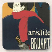 Toulouse LaurecによるArtistide Bruant大使館 コースター (正面)