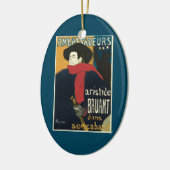 Toulouse LaurecによるArtistide Bruant大使館 セラミックオーナメント (左)