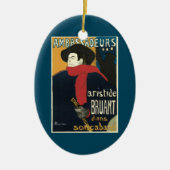 Toulouse LaurecによるArtistide Bruant大使館 セラミックオーナメント (正面)