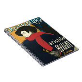 Toulouse LaurecによるArtistide Bruant大使館 ノートブック (右側)