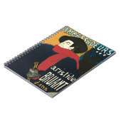 Toulouse LaurecによるArtistide Bruant大使館 ノートブック (左側)