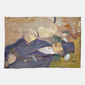 Toulouse-Laurec – ルージュのイギリス人 キッチンタオル (横)