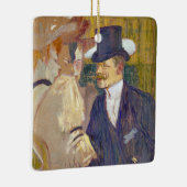 Toulouse-Laurec – ルージュのイギリス人 セラミックオーナメント (右)